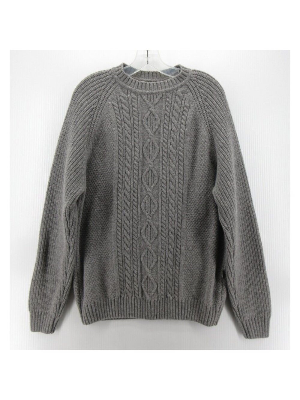 Rodd & Gunn Sweater XL (L) Extra Fiine Lambswool Italian Yarn Cable